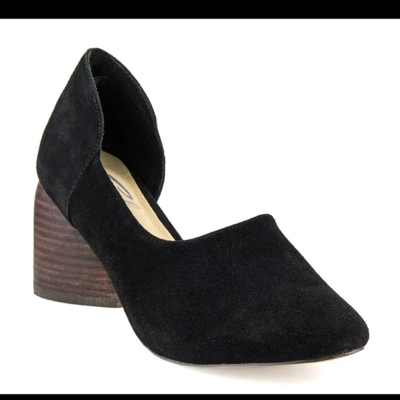 NIB Sbicca Black Suede Violin Mules 8 - Picture 3 of 15